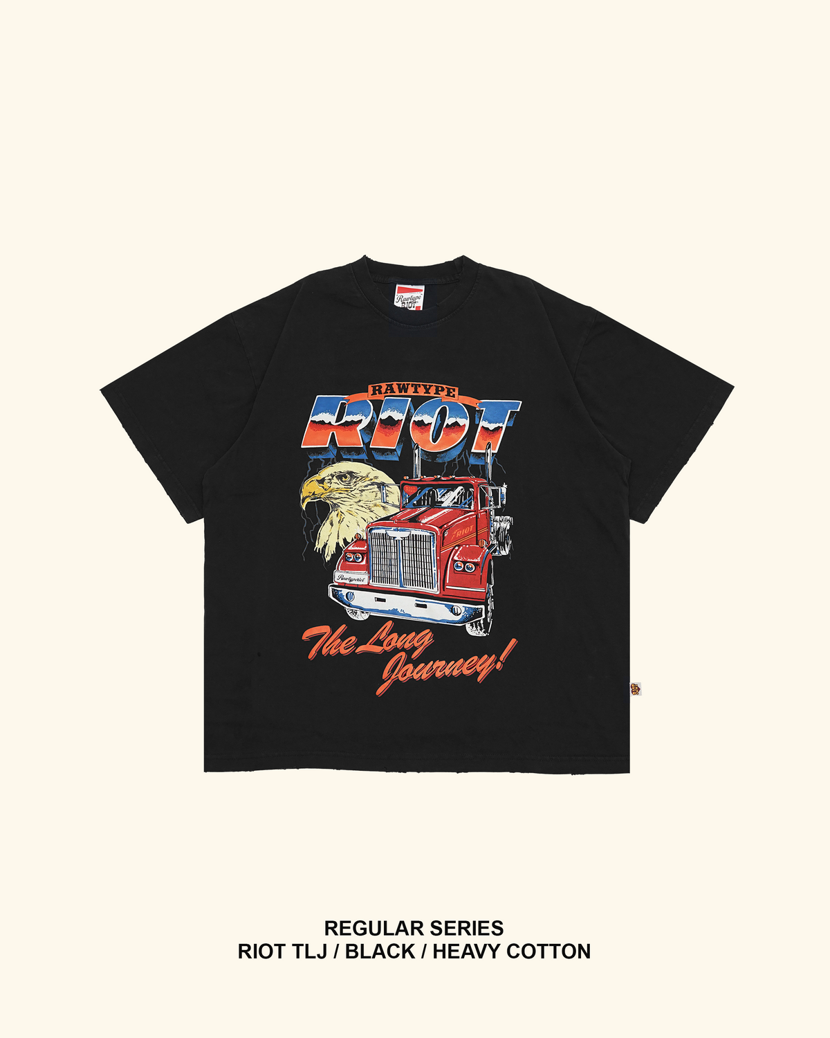 RAWTYPE RIOT Riot Tlj Tees - Black
