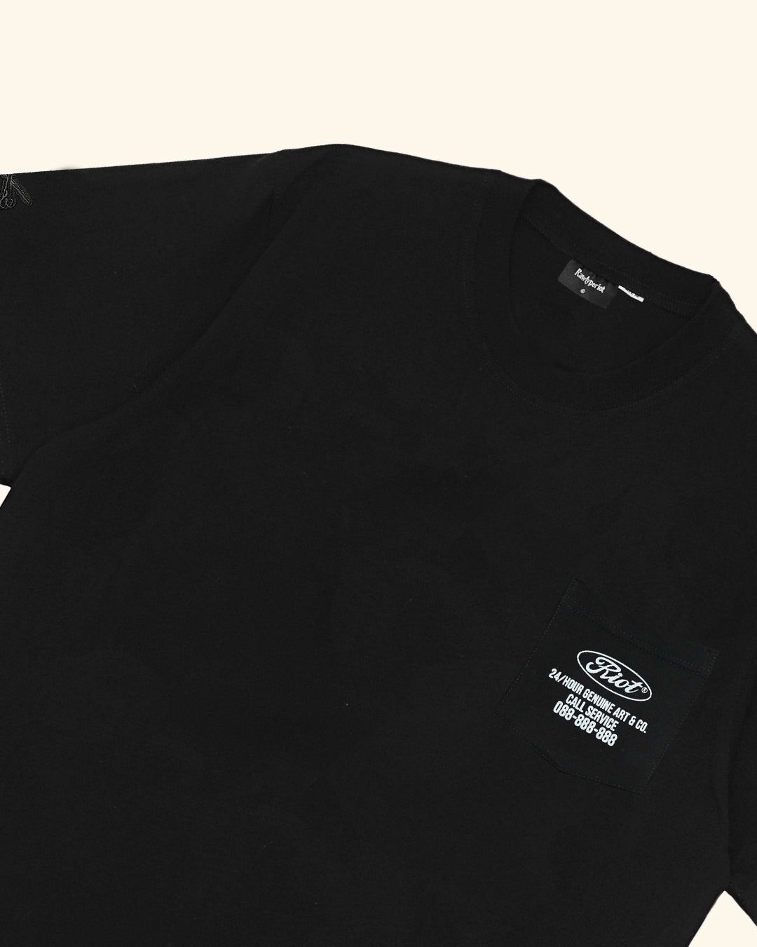 RAWTYPE RIOT Stay Riot Pocket - Black