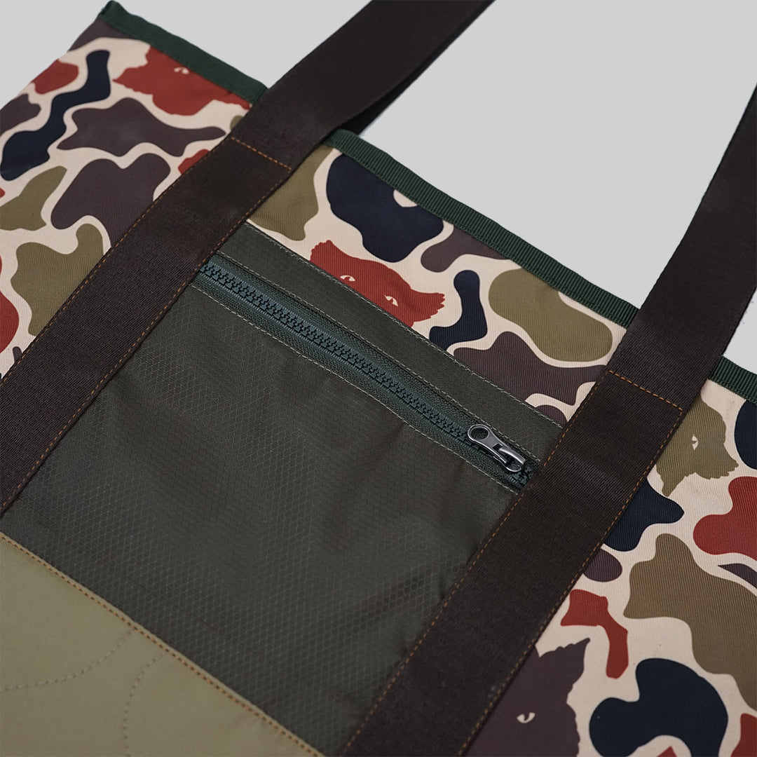 RAWTYPE RIOT Tom Camo Totebag - Olive