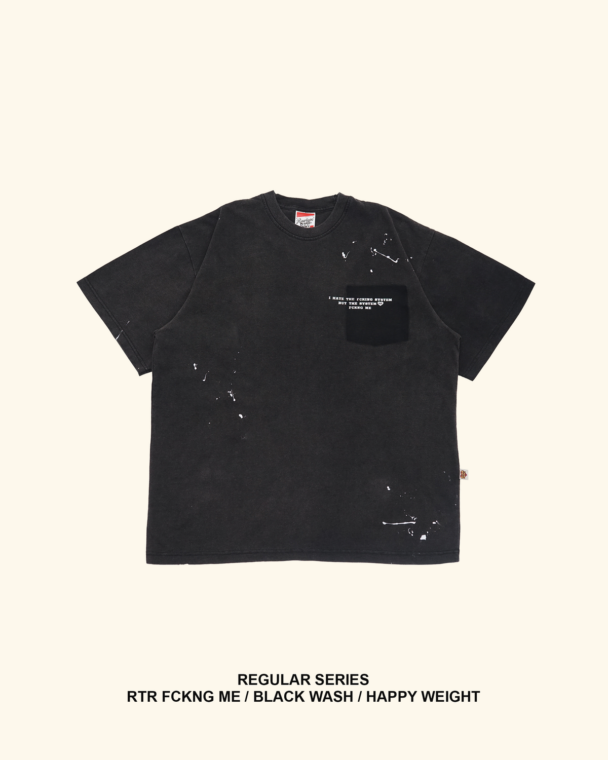 RAWTYPE RIOT Rtr Fckng Me Tees - Black