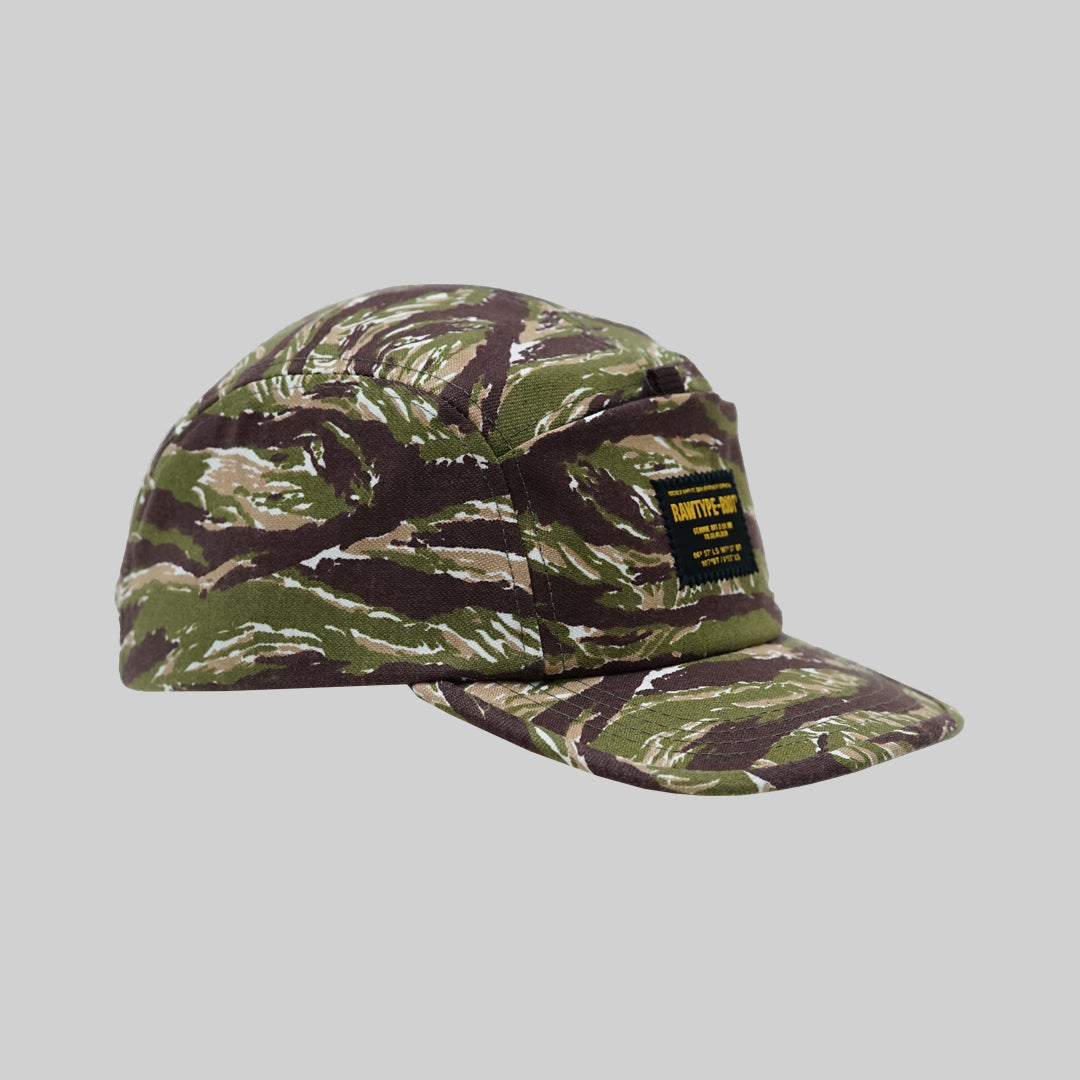 RAWTYPE RIOT Tom Camo Tiger Cap - Olive