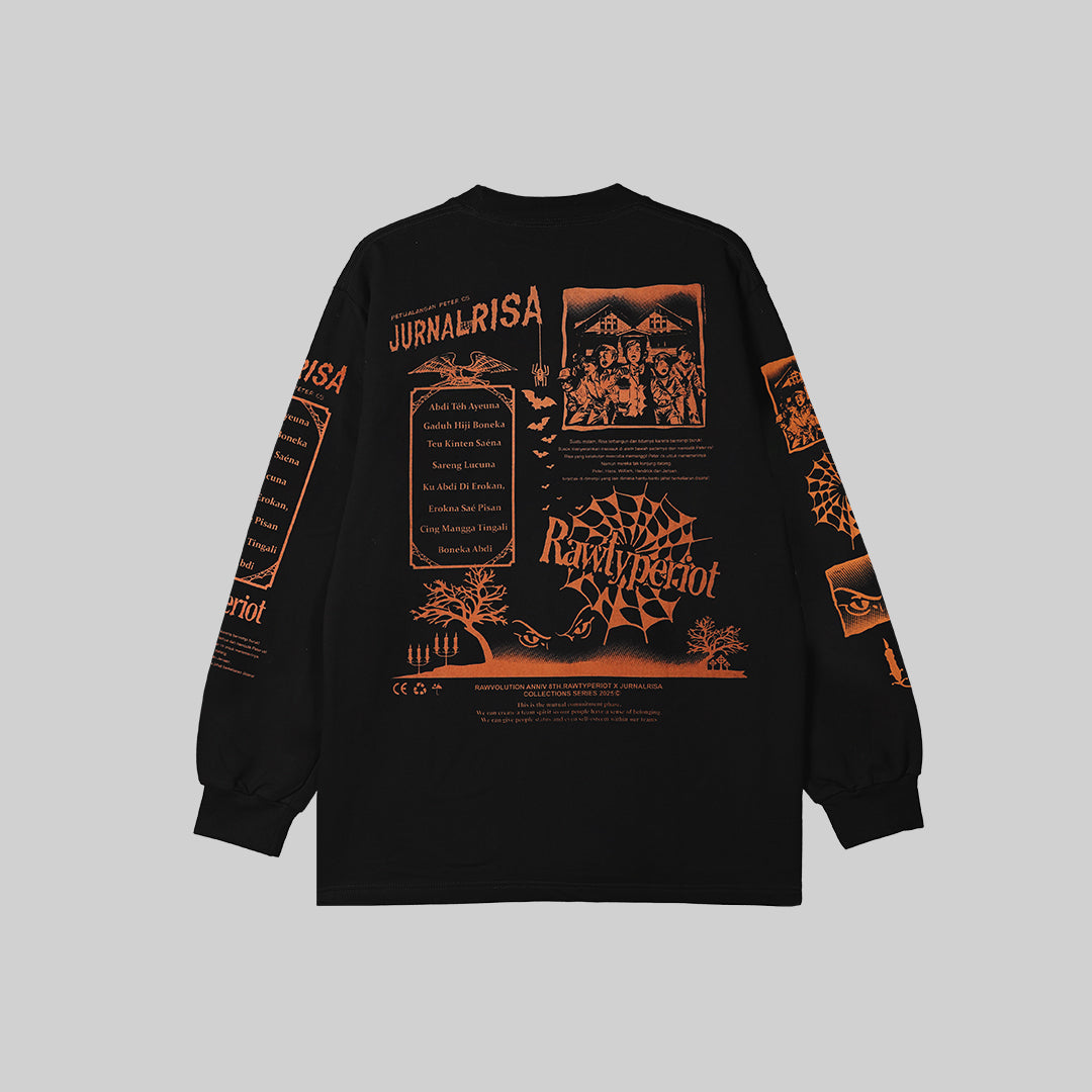 RAWTYPE RIOT Jurnal Risa X RTR Long Sleeve Package - Black