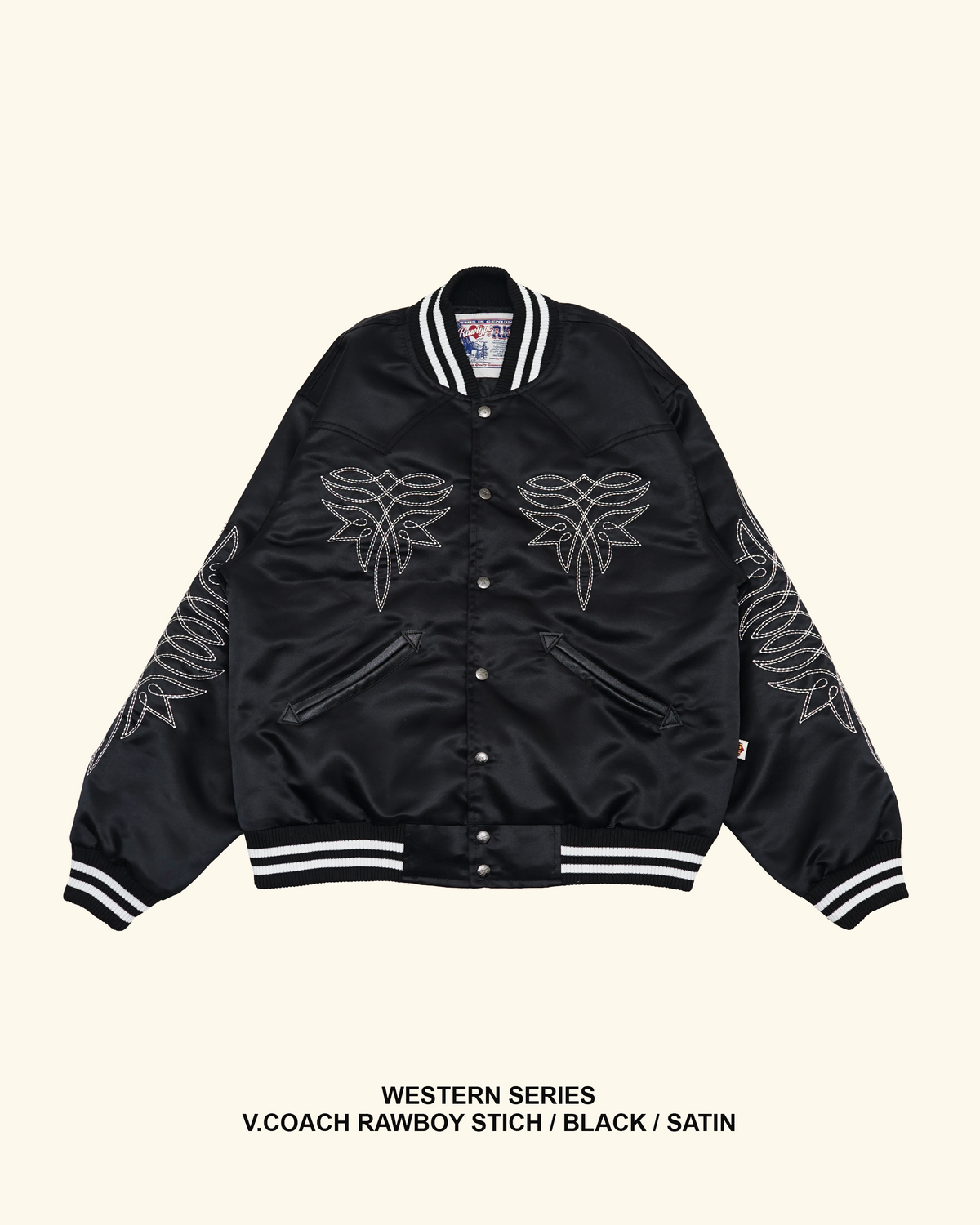 RAWTYPE RIOT V.coach Rawboy Stich - Black