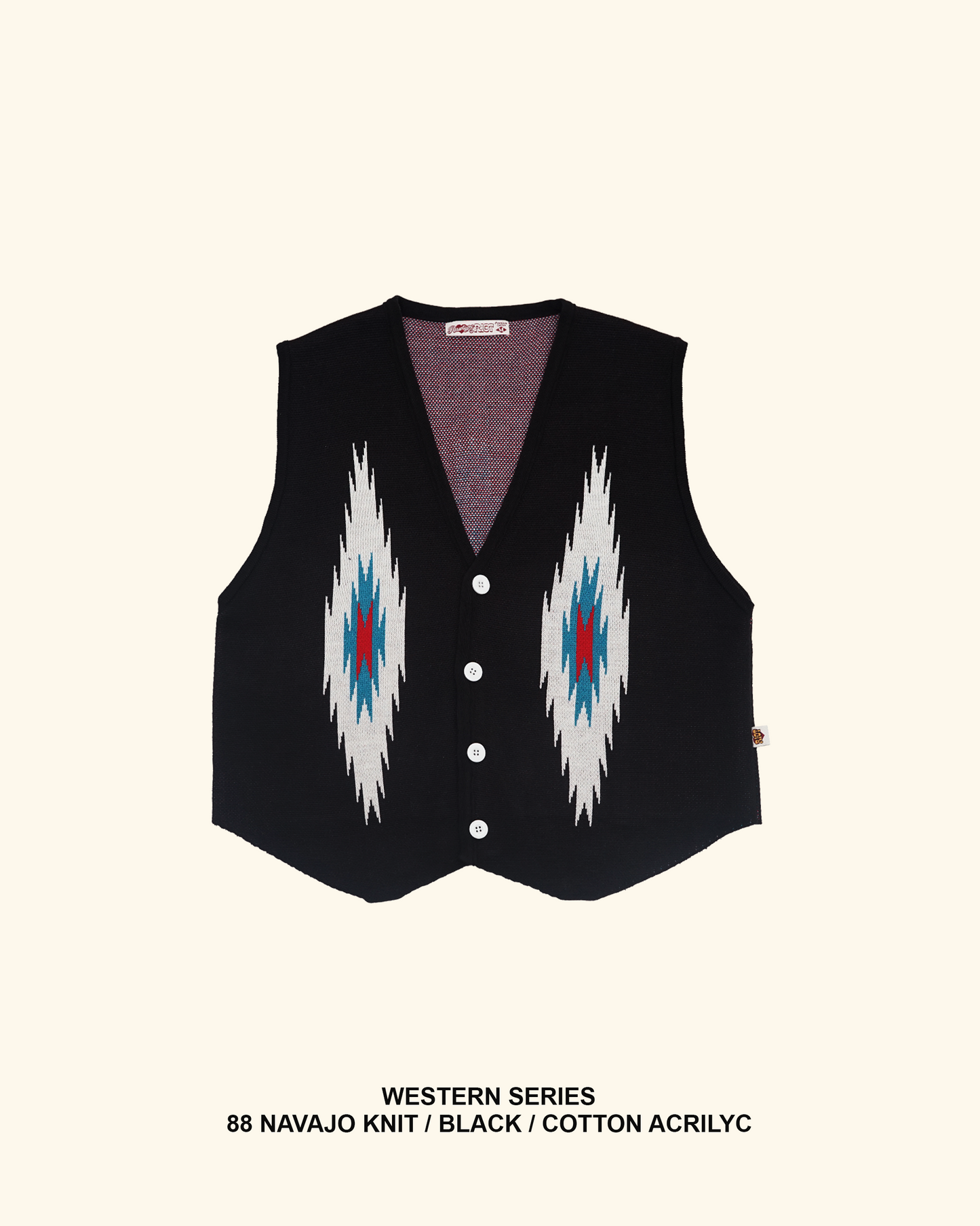 RAWTYPE RIOT 88 Navajo Knit - Black