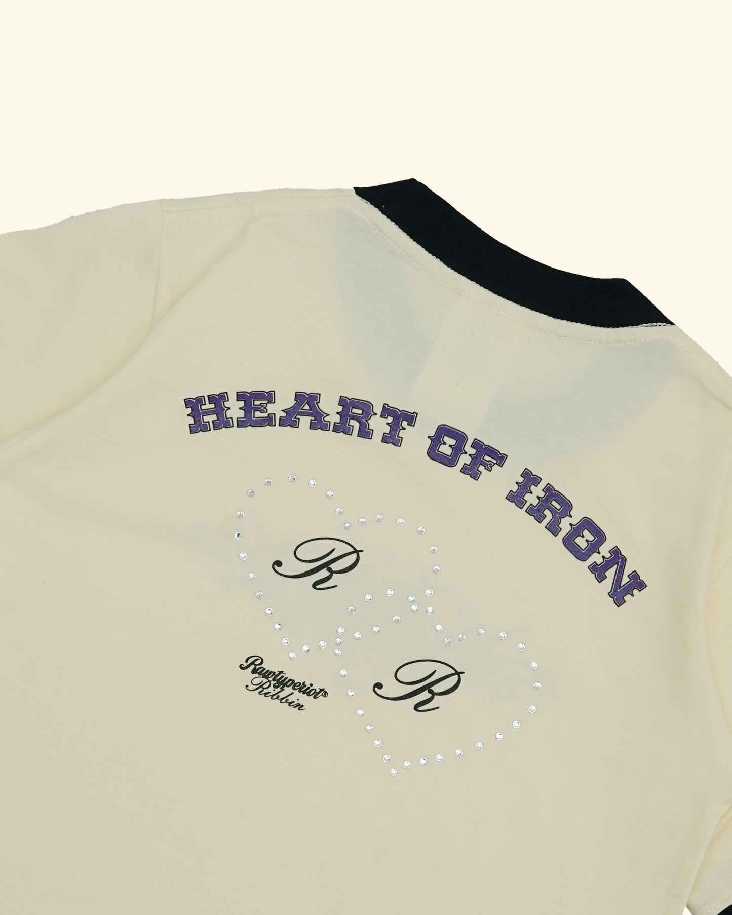 RAWTYPE RIOT Ribbin X RTR Tees - Cream