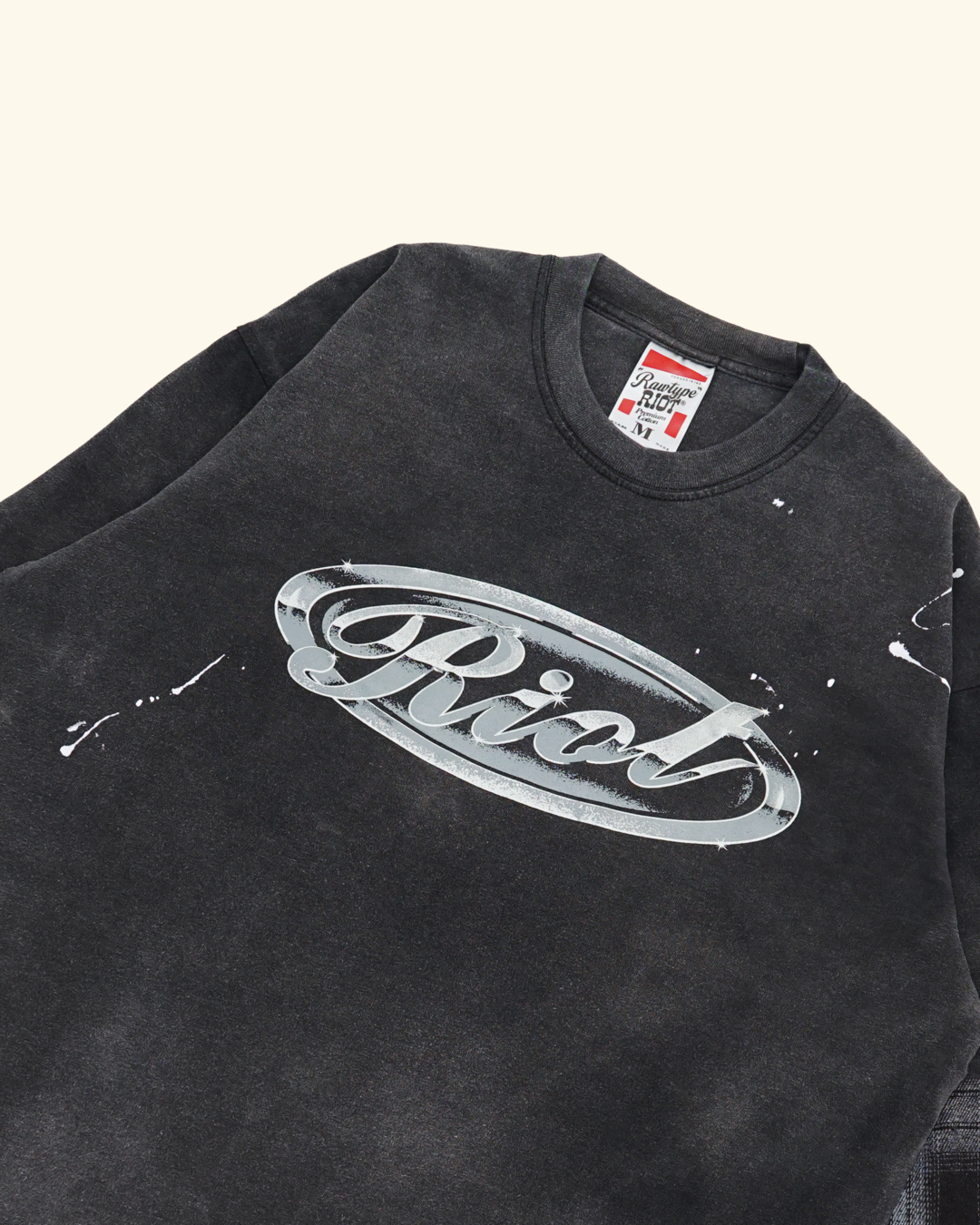 RAWTYPE RIOT Rtr Flanel Long Sleeve - Black