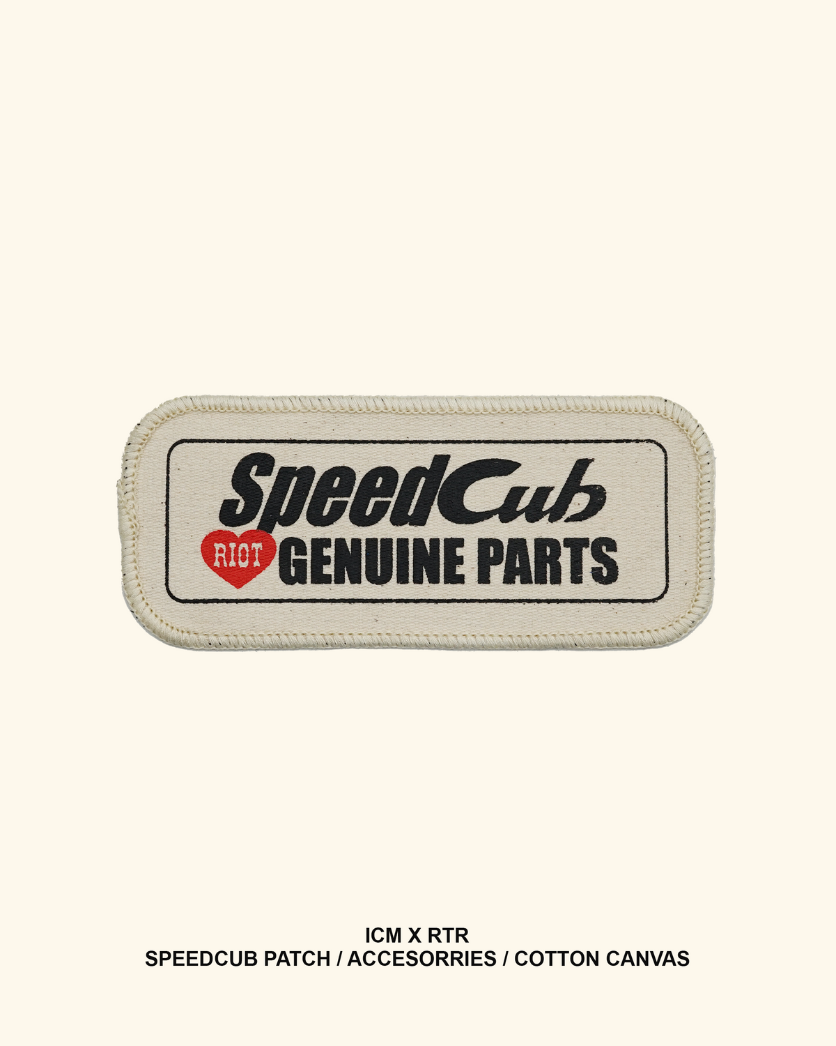 RAWTYPE RIOT Indonesia Cub Meeting Patch
