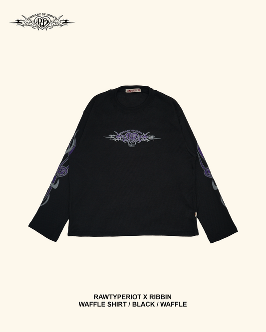 RAWTYPE RIOT Ribbin X Rtr LS - Black